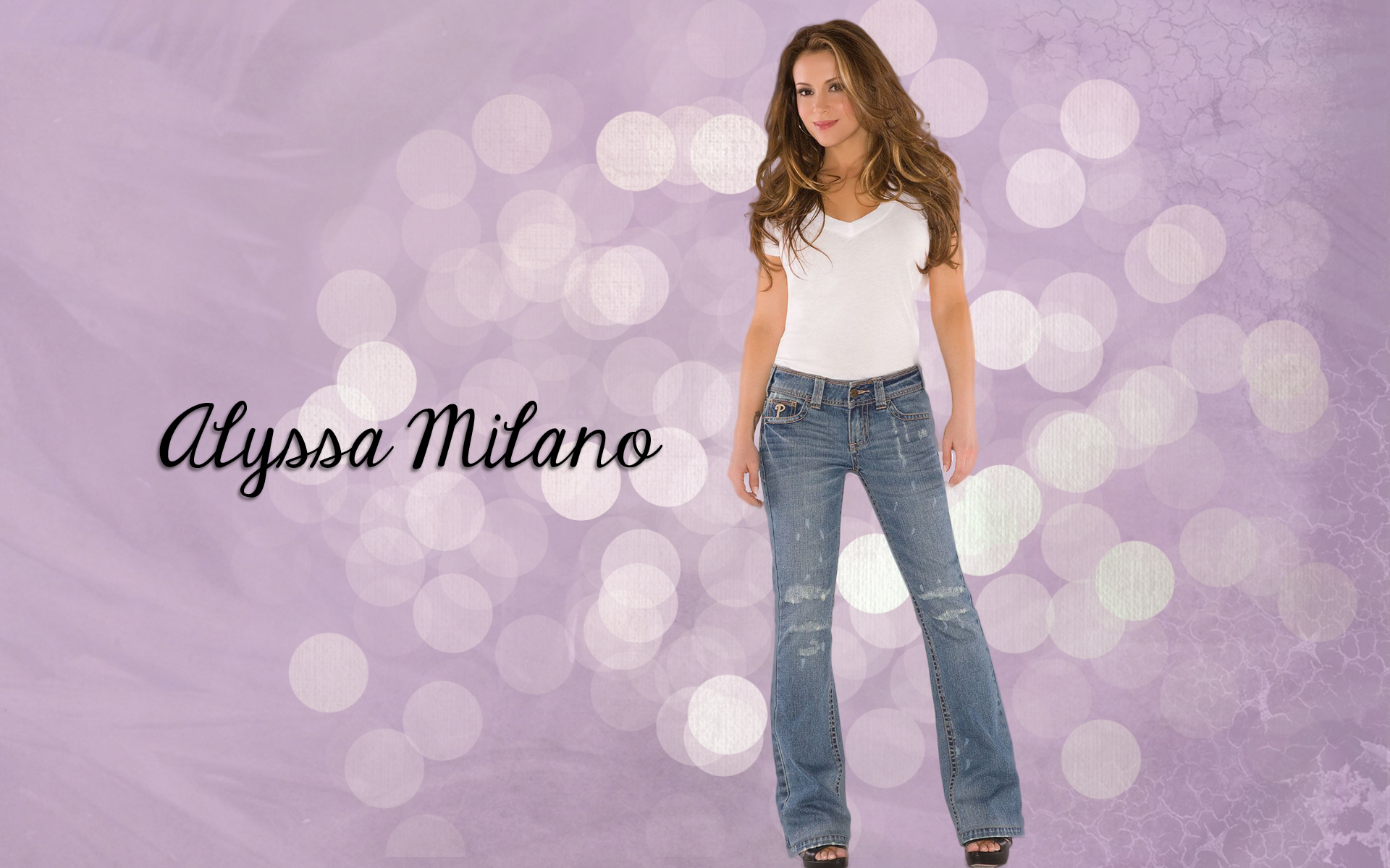 Fonds d'cran Clbrits Femme Alyssa Milano Alyssa Milano