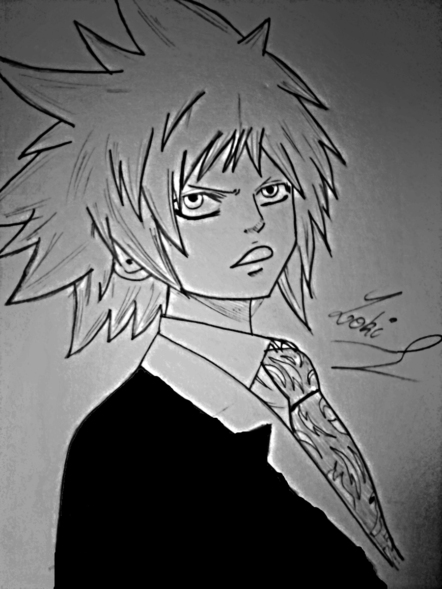 Wallpapers Art - Pencil Manga - Fairy Tail Fairy Tail