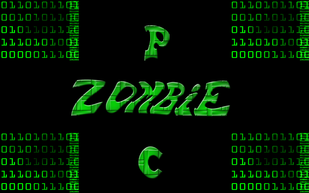 Fonds d'cran Informatique Divers zombie pc