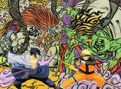  Manga Naruto Vs Sasuke