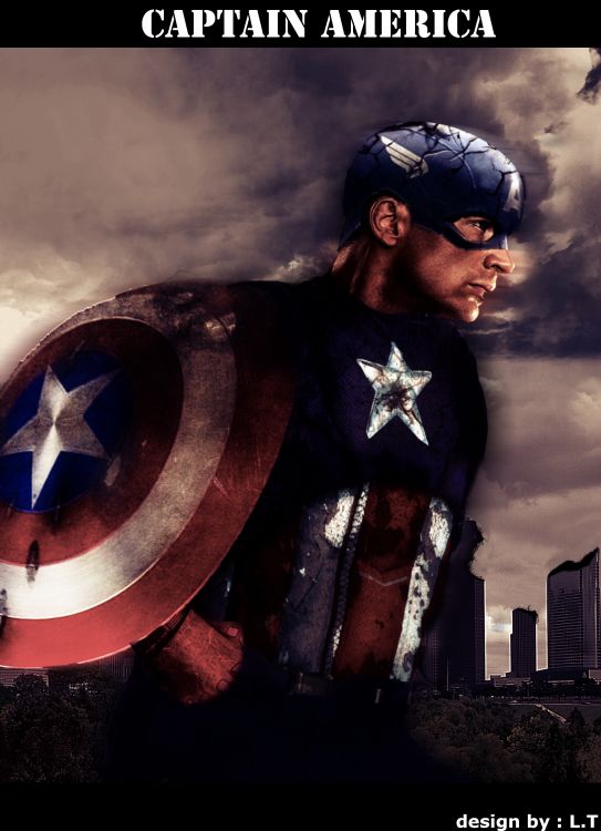 Fonds d'cran Cinma Captain America Wallpaper N324856