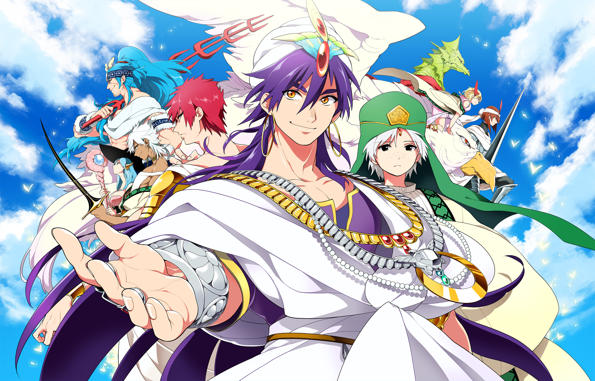 Wallpapers Manga Magi The Labyrinth Of Magic 