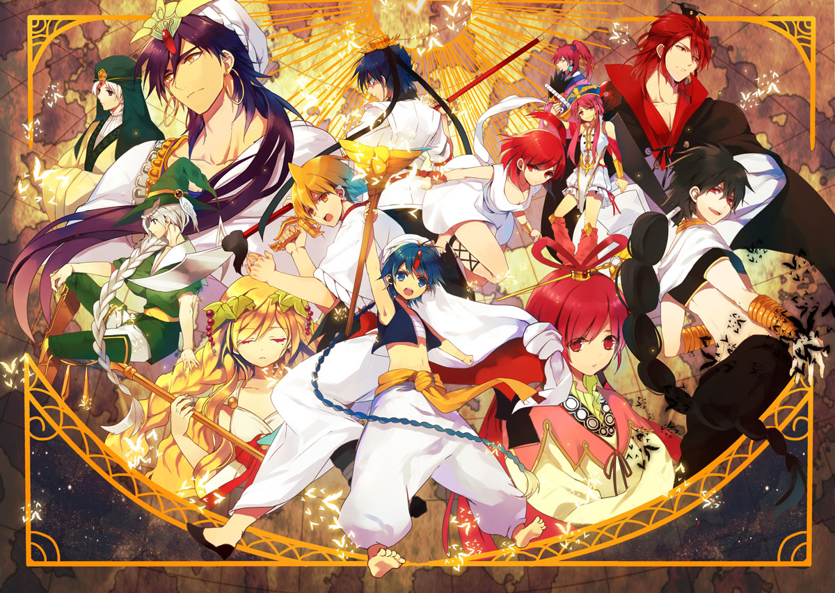 Wallpapers Manga Magi The Labyrinth Of Magic 