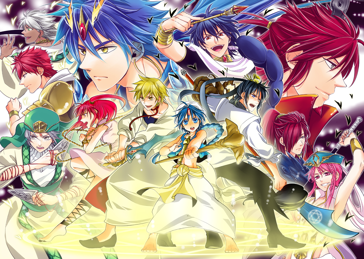 Wallpapers Manga Magi The Labyrinth Of Magic 