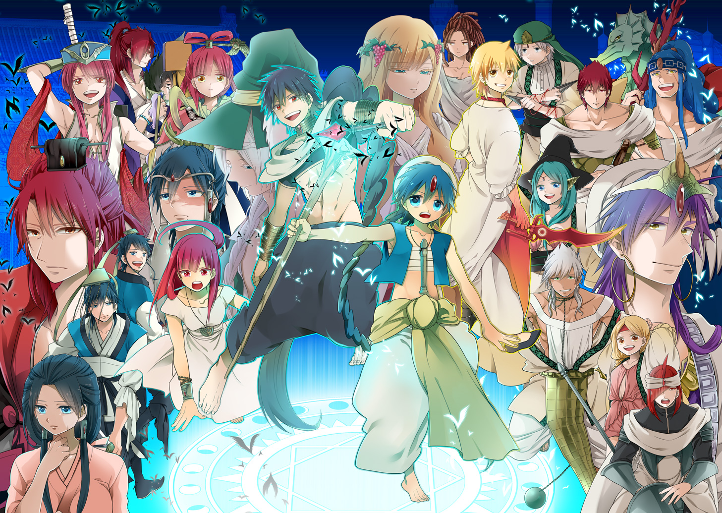 Wallpapers Manga Magi The Labyrinth Of Magic 