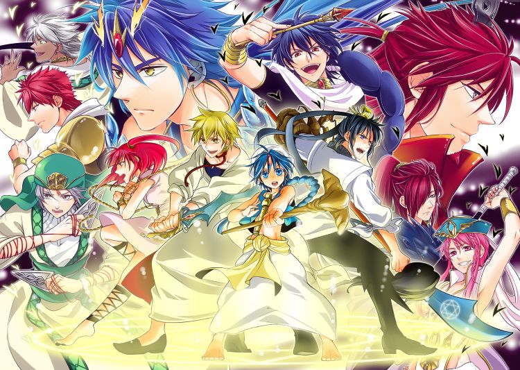 Fonds d'cran Manga Magi The Labyrinth Of Magic Wallpaper N325462