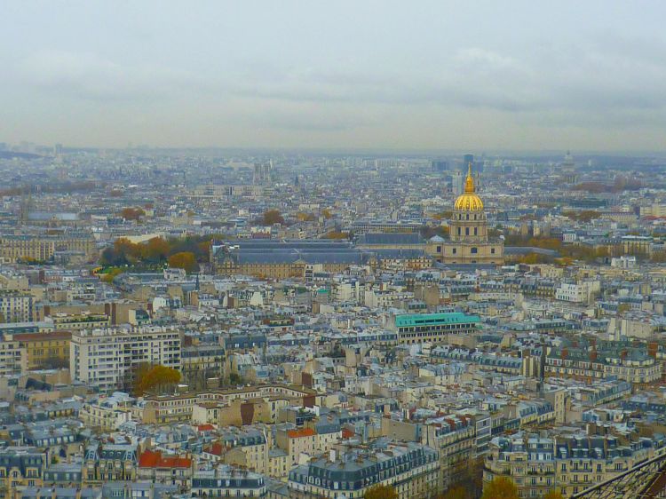 Fonds d'cran Voyages : Europe France > Ile-de-France > Paris VUES SUR PARIS DEPUIS LA TOUR EIFFEL