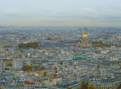  Voyages : Europe VUES SUR PARIS DEPUIS LA TOUR EIFFEL