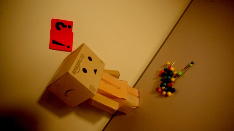 Fonds d'cran Objets Danbo Qu'est-ce que c'est ?!