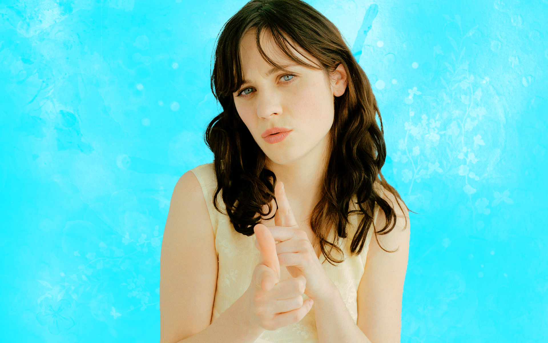 Fonds d'cran Clbrits Femme Zooey Deschanel 