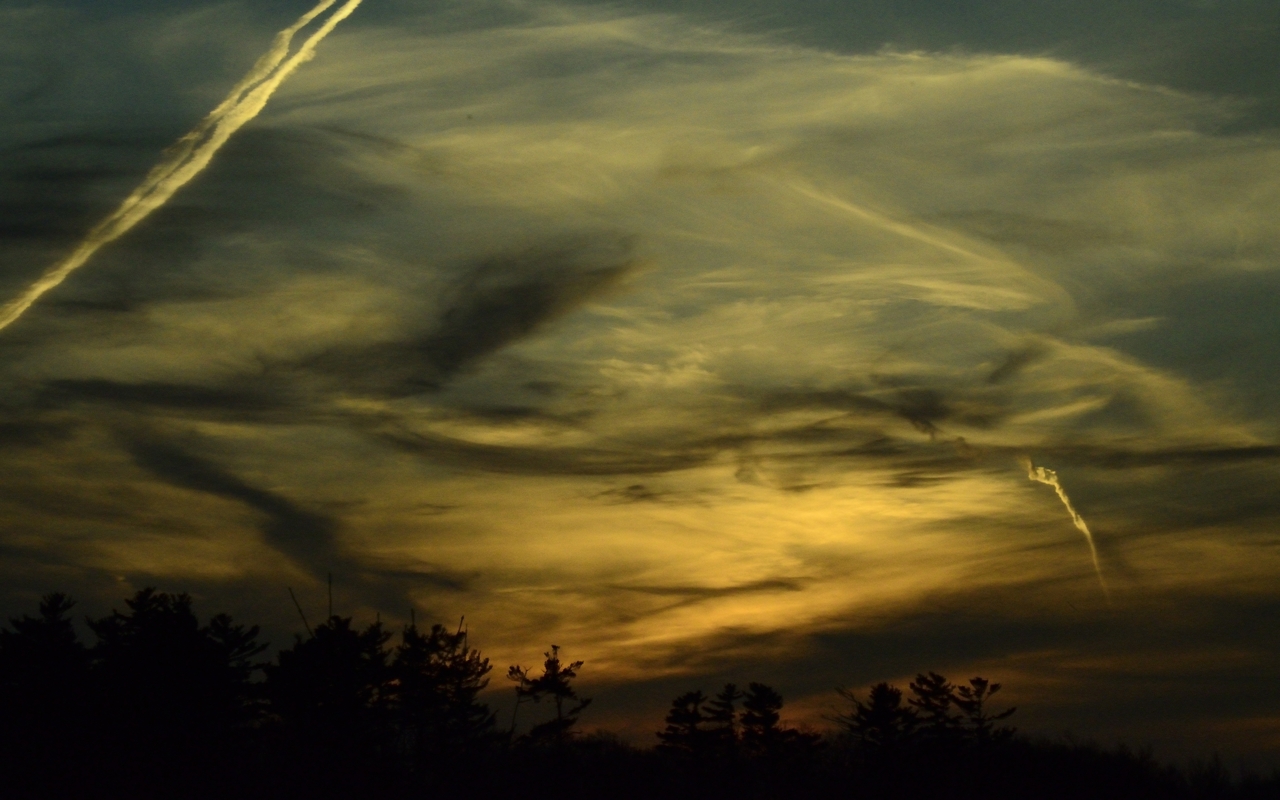 Wallpapers Nature Skies - Clouds De feu et de glace