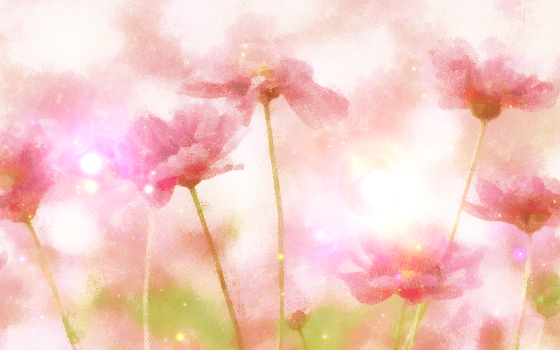 Wallpapers Digital Art Nature - Flowers 