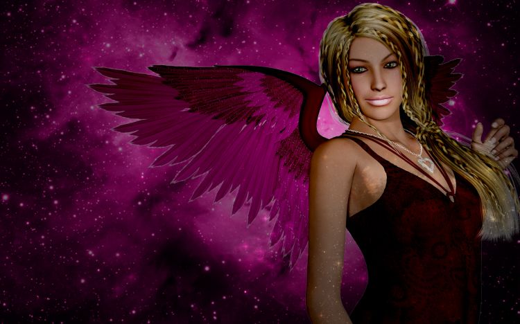 Fonds d'cran Fantasy et Science Fiction Anges Wallpaper N326270