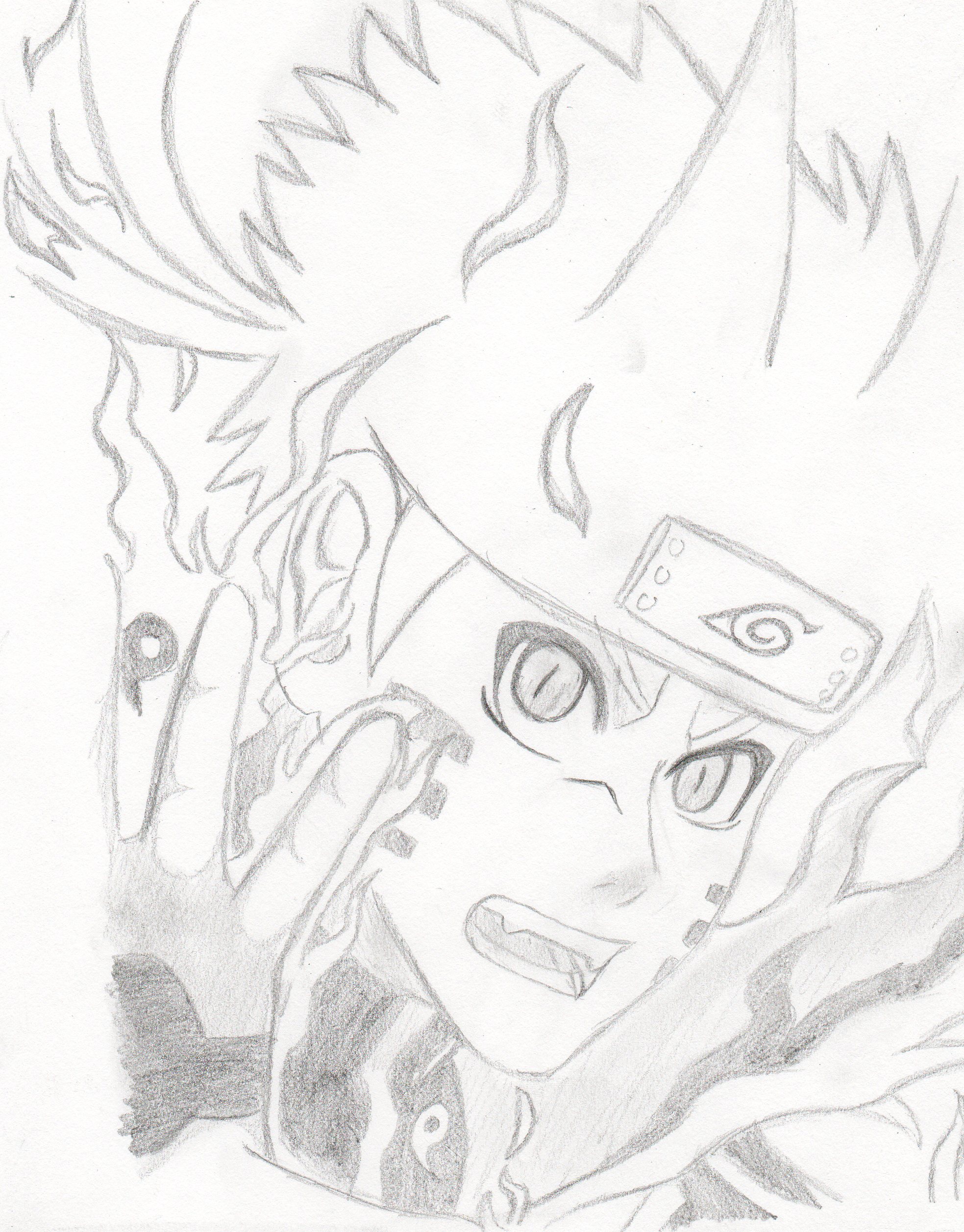 Fonds d'cran Art - Crayon Manga - Naruto Naruto Shippuden