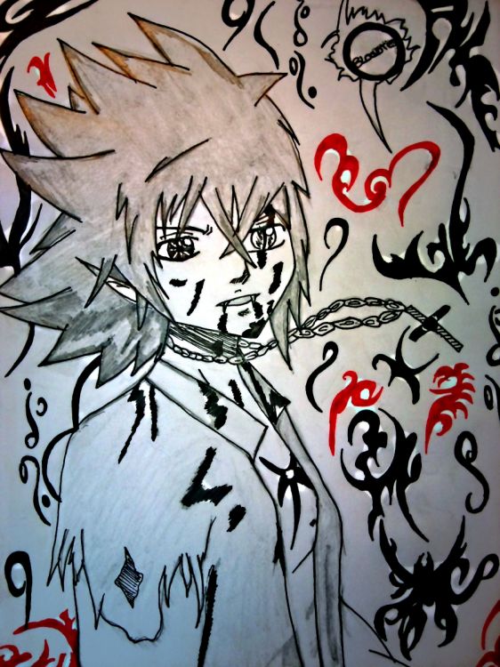 Fonds d'cran Art - Crayon Manga - Divers Vampire 