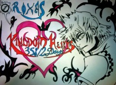  Art - Crayon Roxas de kingdom hearts 358/2 days 