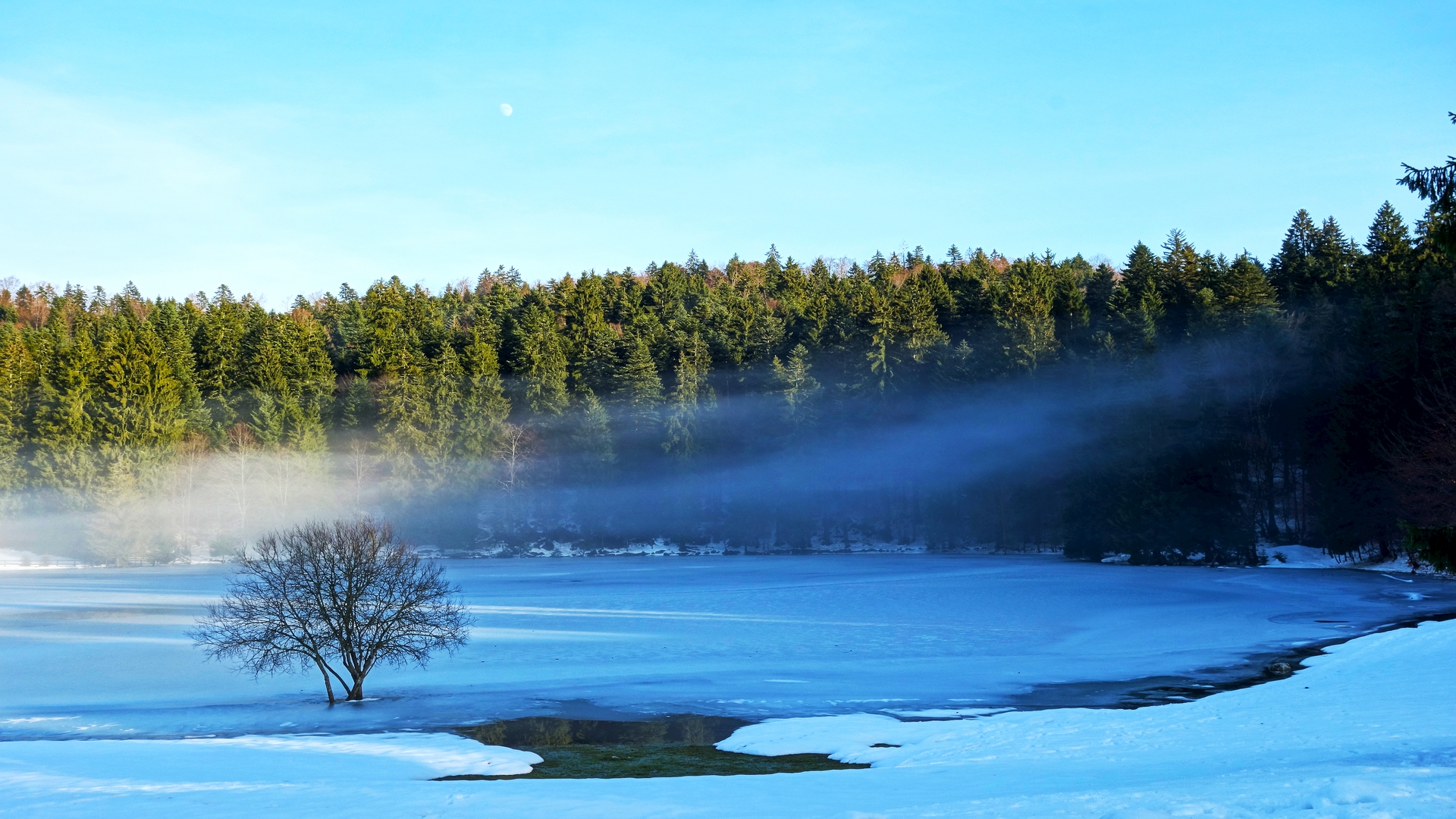 Wallpapers Nature Saisons - Winter Lac Genin - Hiver 1