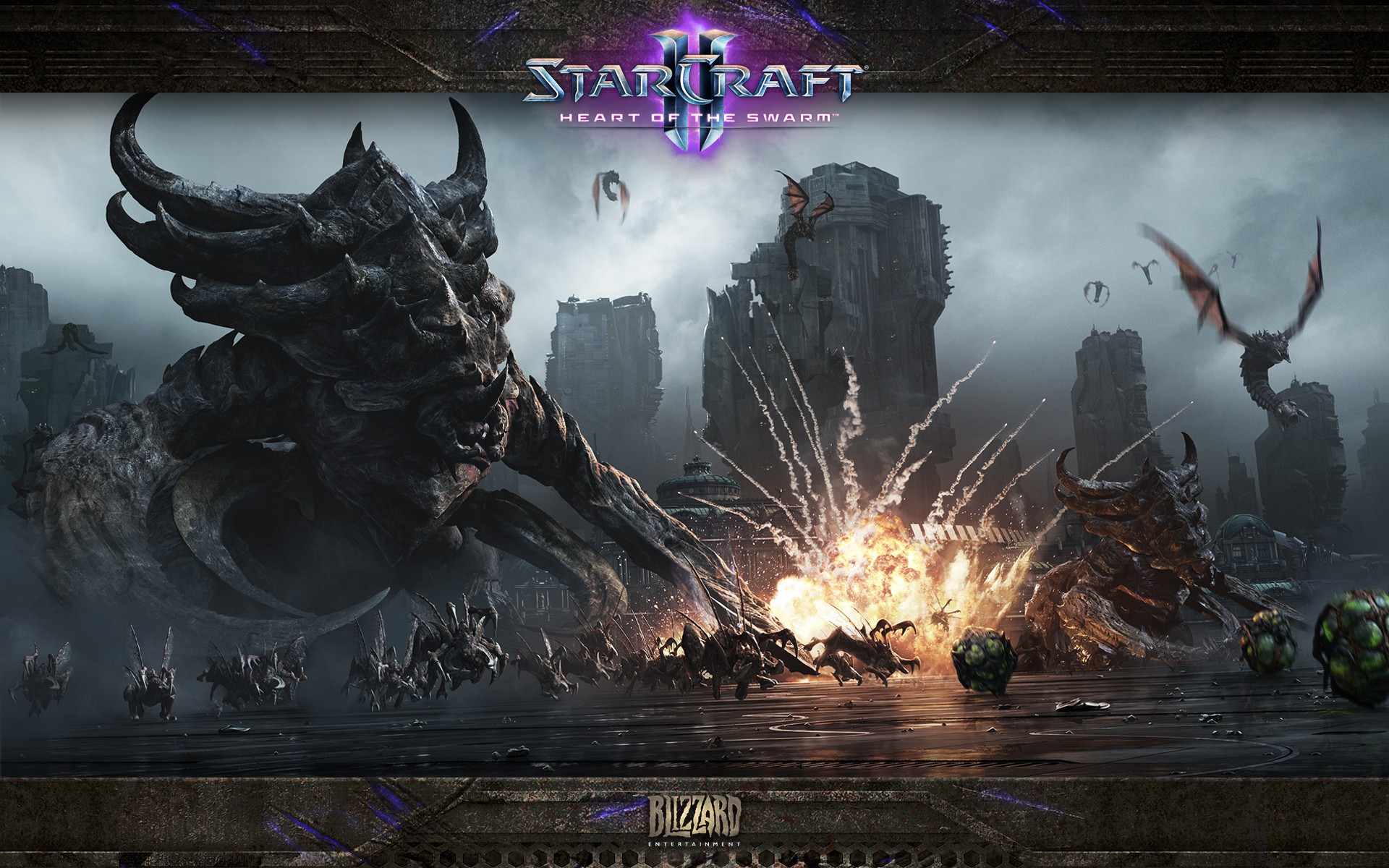 Fonds d'cran Jeux Vido Starcraft 2 heart of the swarm