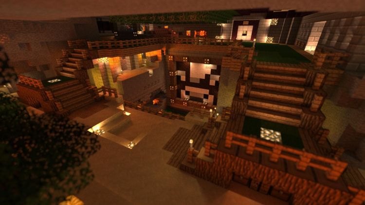 Fonds d'cran Jeux Vido Minecraft Mon manoir dans Minecraft