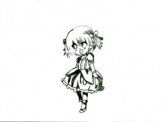  Art - Crayon chibi madoka