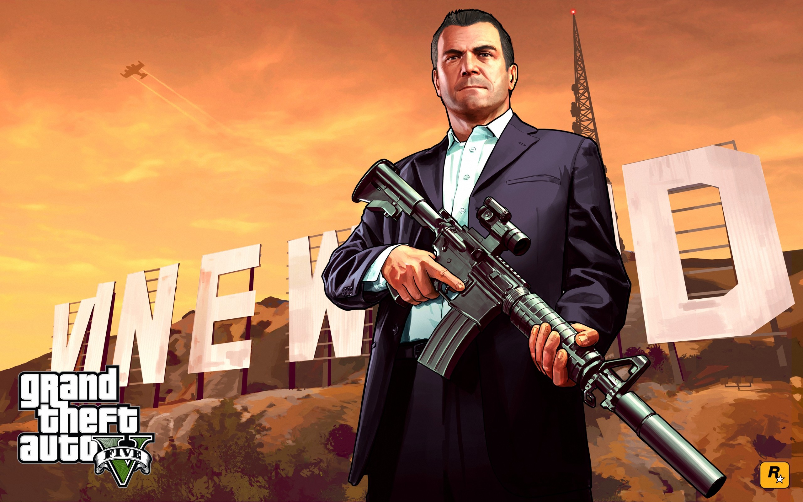 Wallpapers Video Games GTA 5 Bienvenue a vinewood