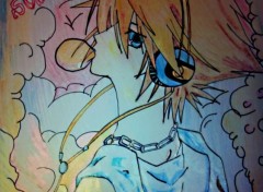  Art - Crayon Sora de kingdom hearts