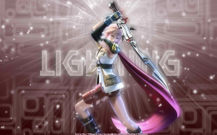 Fonds d'cran Jeux Vido Final Fantasy XIII Lightning 