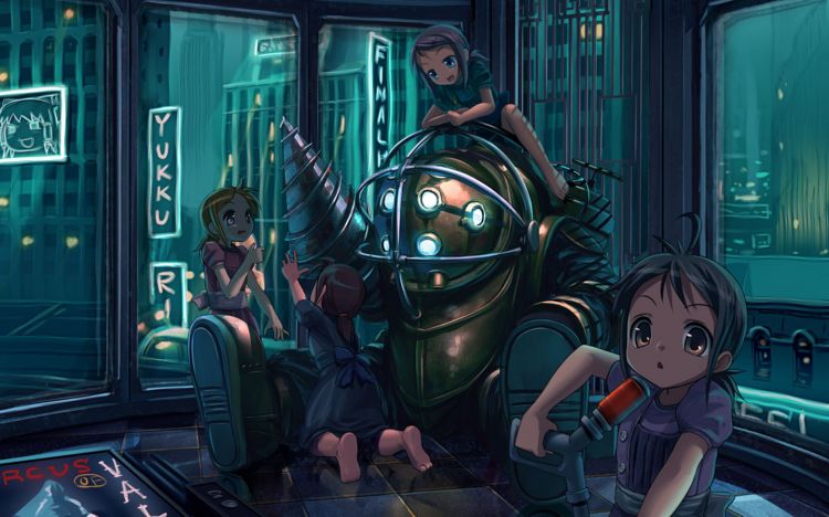 Wallpapers Video Games BioShock 1 and 2 BioShock