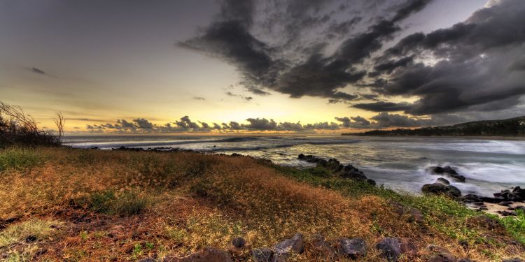 Fonds d'cran Nature Couchers et levers de Soleil Coucher de soleil - Runion