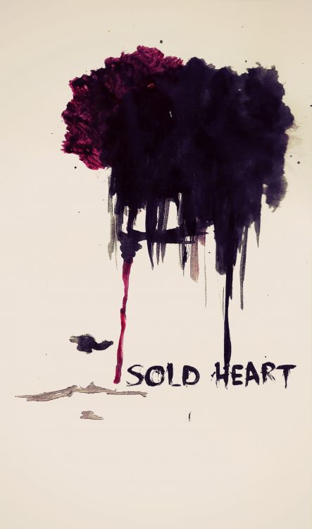 Fonds d'cran Art - Peinture Abstrait Sold Heart