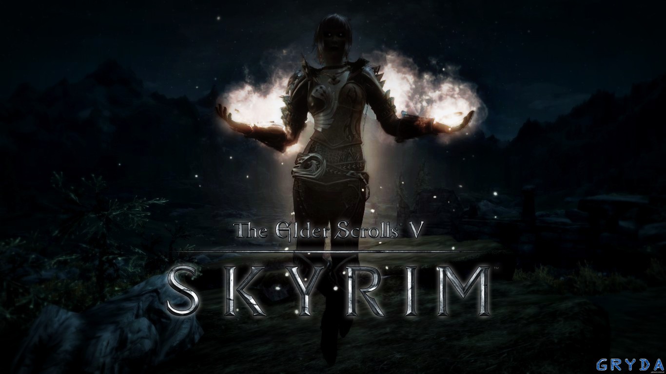 Wallpapers Video Games The Elder Scrolls V: Skyrim La puissance du dovahkiin