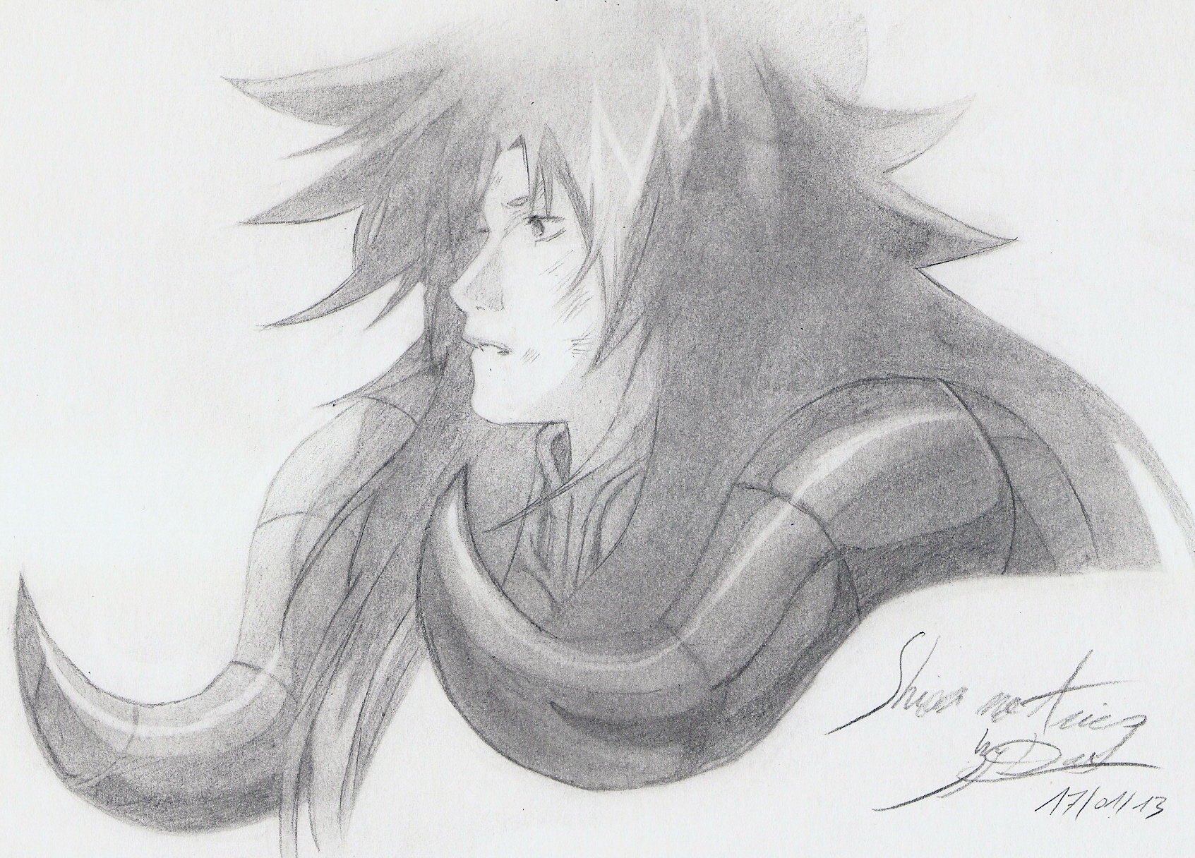 Fonds d'cran Art - Crayon Manga - Saint Seiya Shion