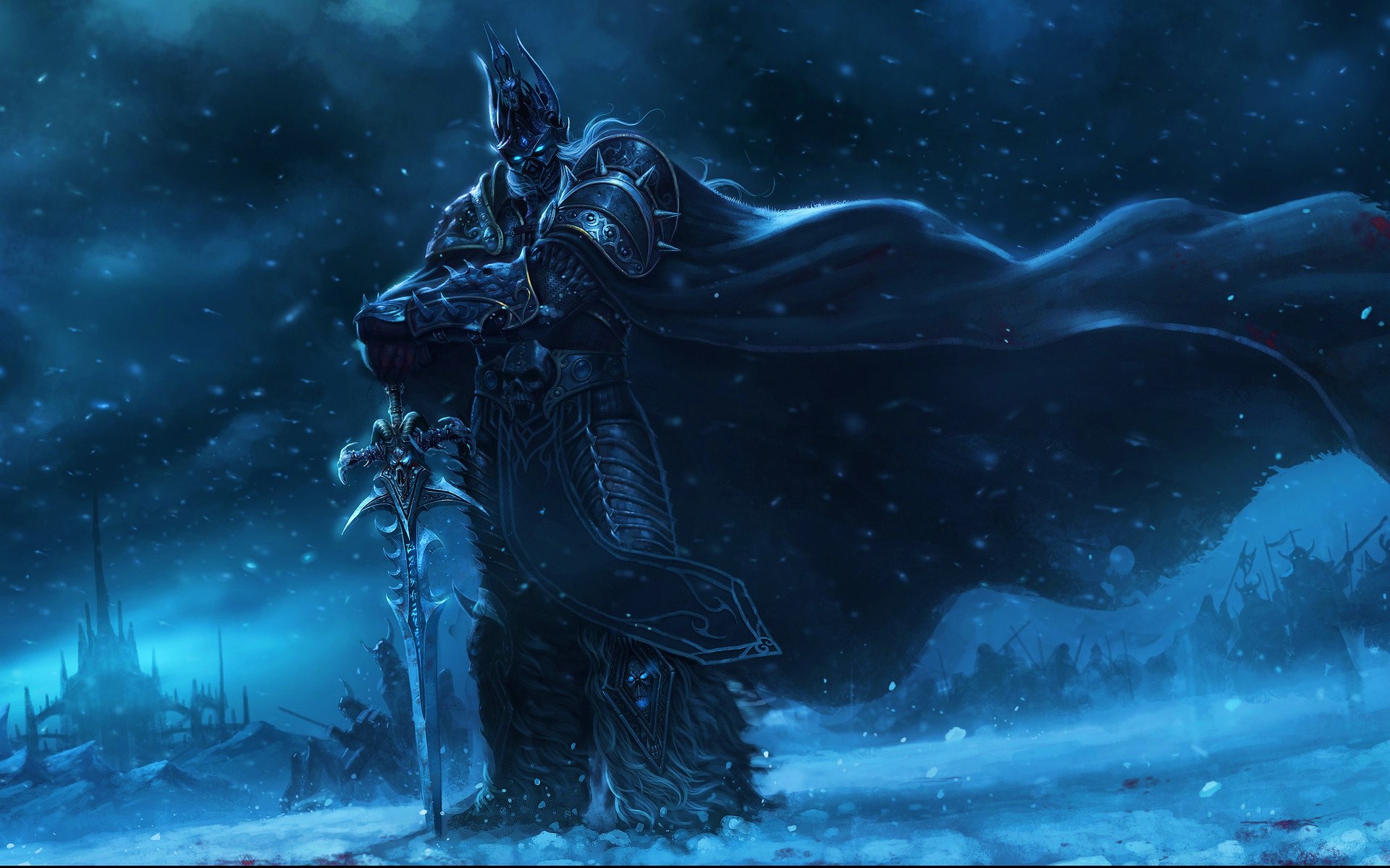 Fonds d'cran Jeux Vido World of Warcraft: Wrath of the Lich King L'ascension d'Arthas