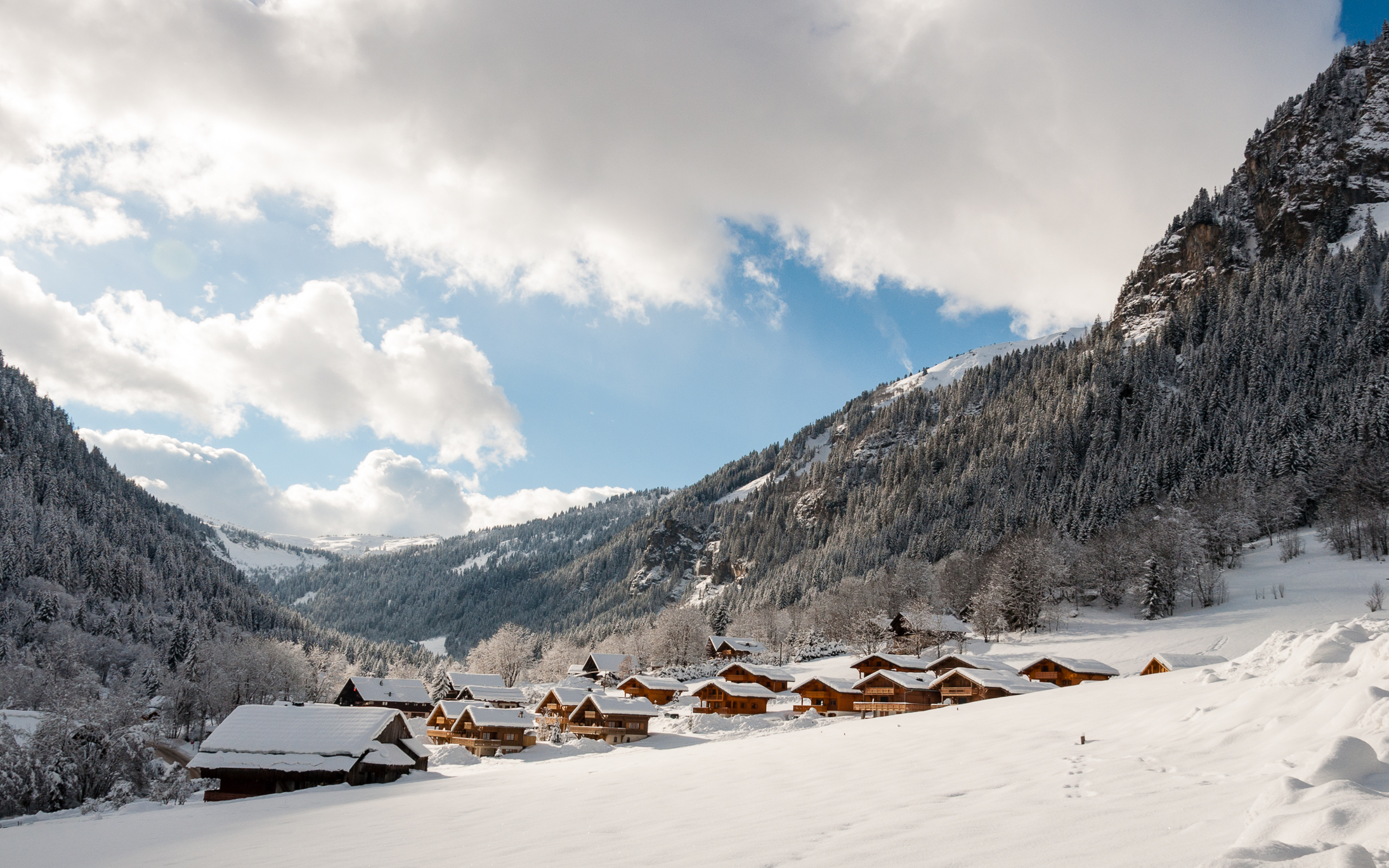 Fonds d'cran Constructions et architecture Chalets 