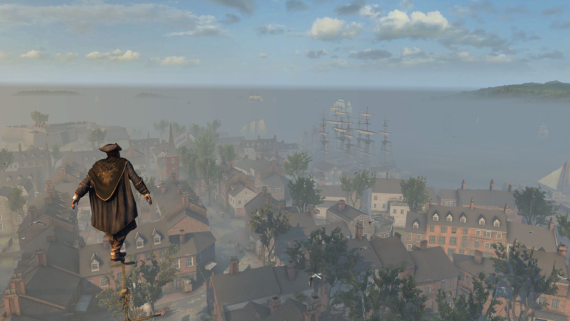 Fonds d'cran Jeux Vido Assassin's Creed 3 Vue imprenable !