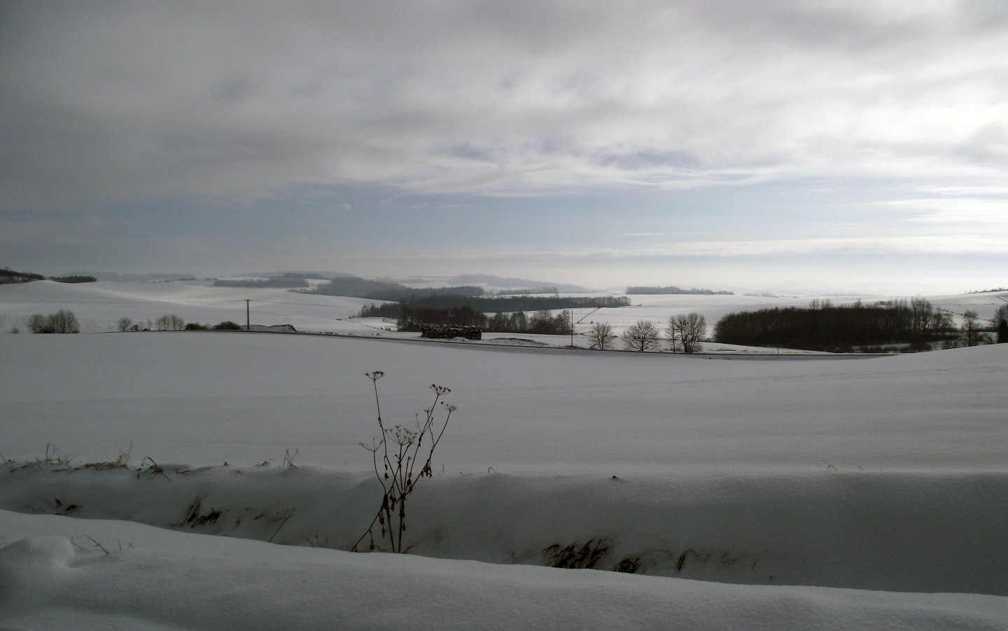 Fonds d'cran Nature Saisons - Hiver Le Bayonnais en hivers