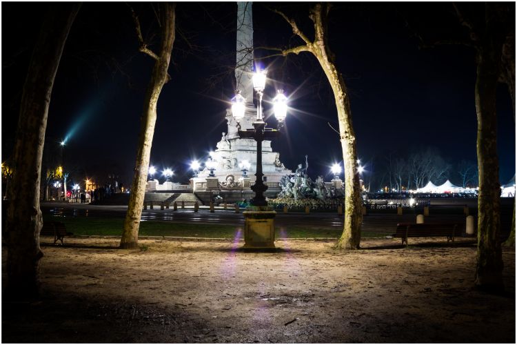 Fonds d'cran Constructions et architecture Statues - Monuments place des quinconces