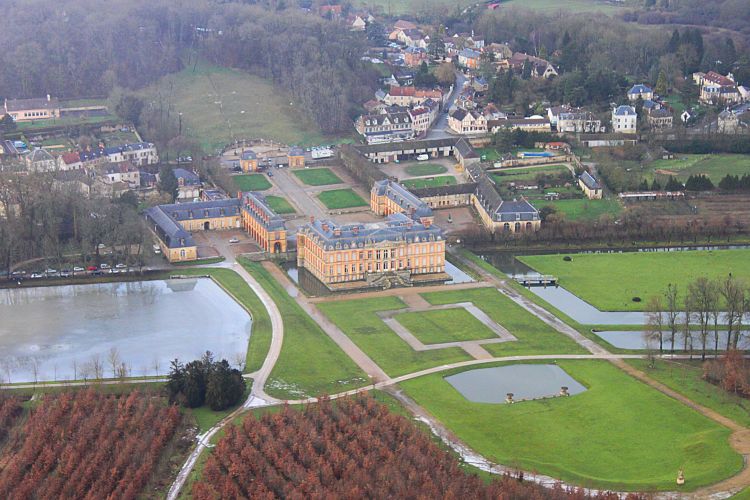 Fonds d'cran Constructions et architecture Chteaux - Palais vol en hlicopthre