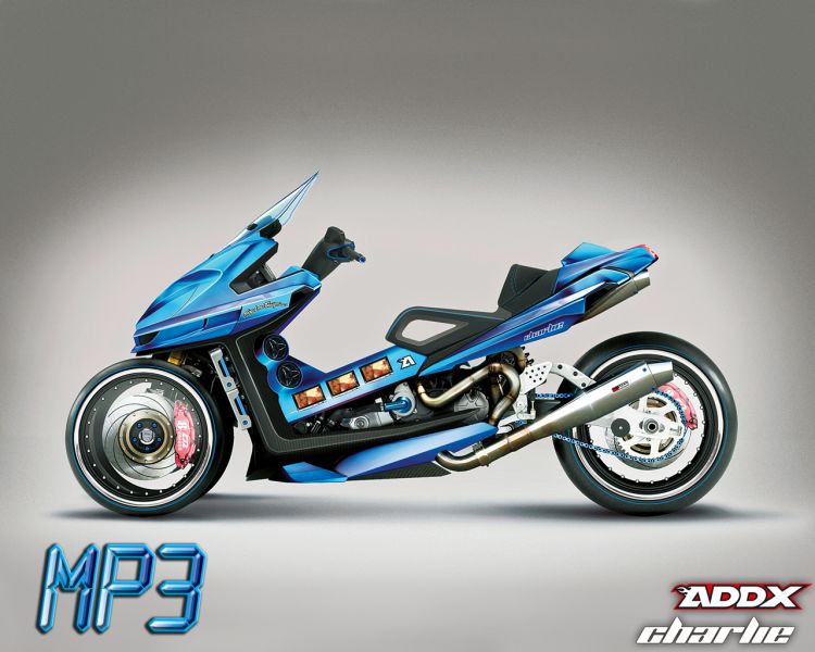 Fonds d'cran Motos Tuning addx