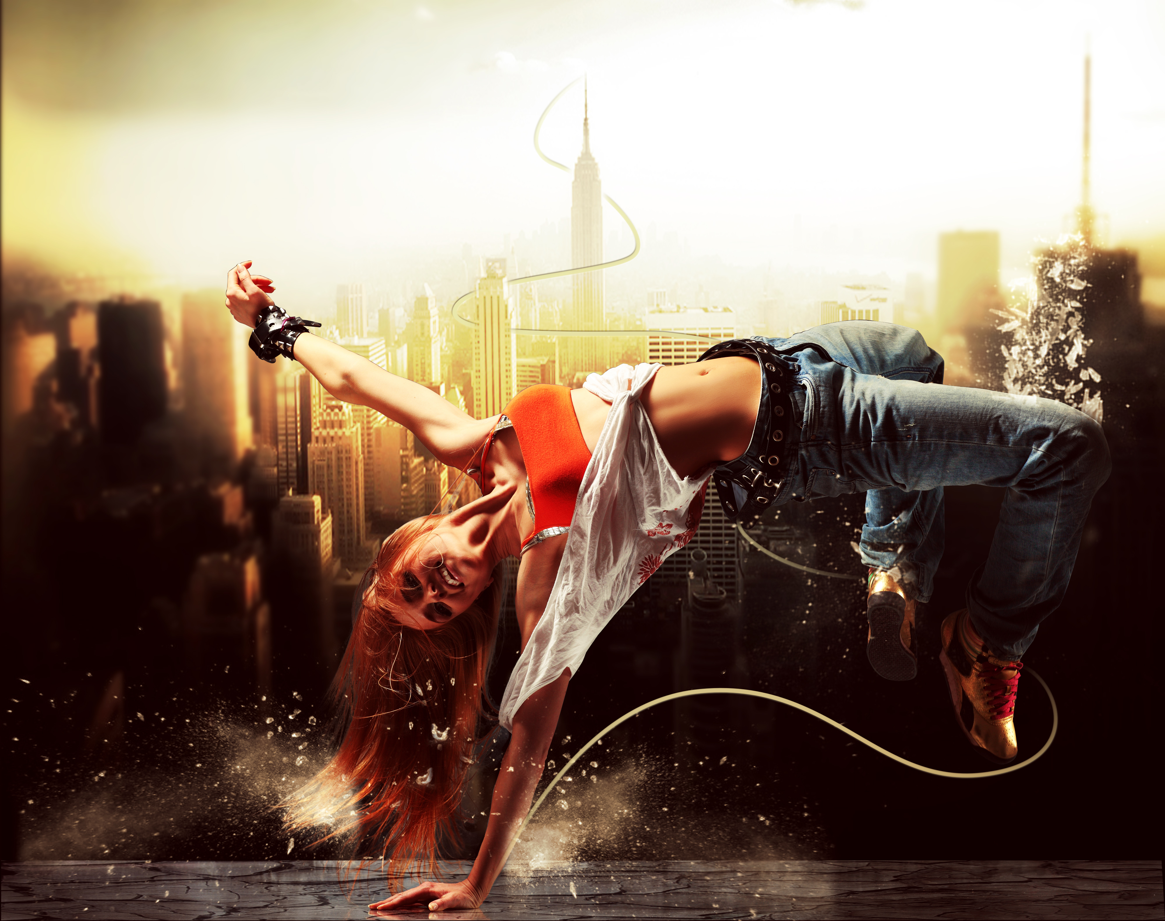 Wallpapers Digital Art Dance street dance