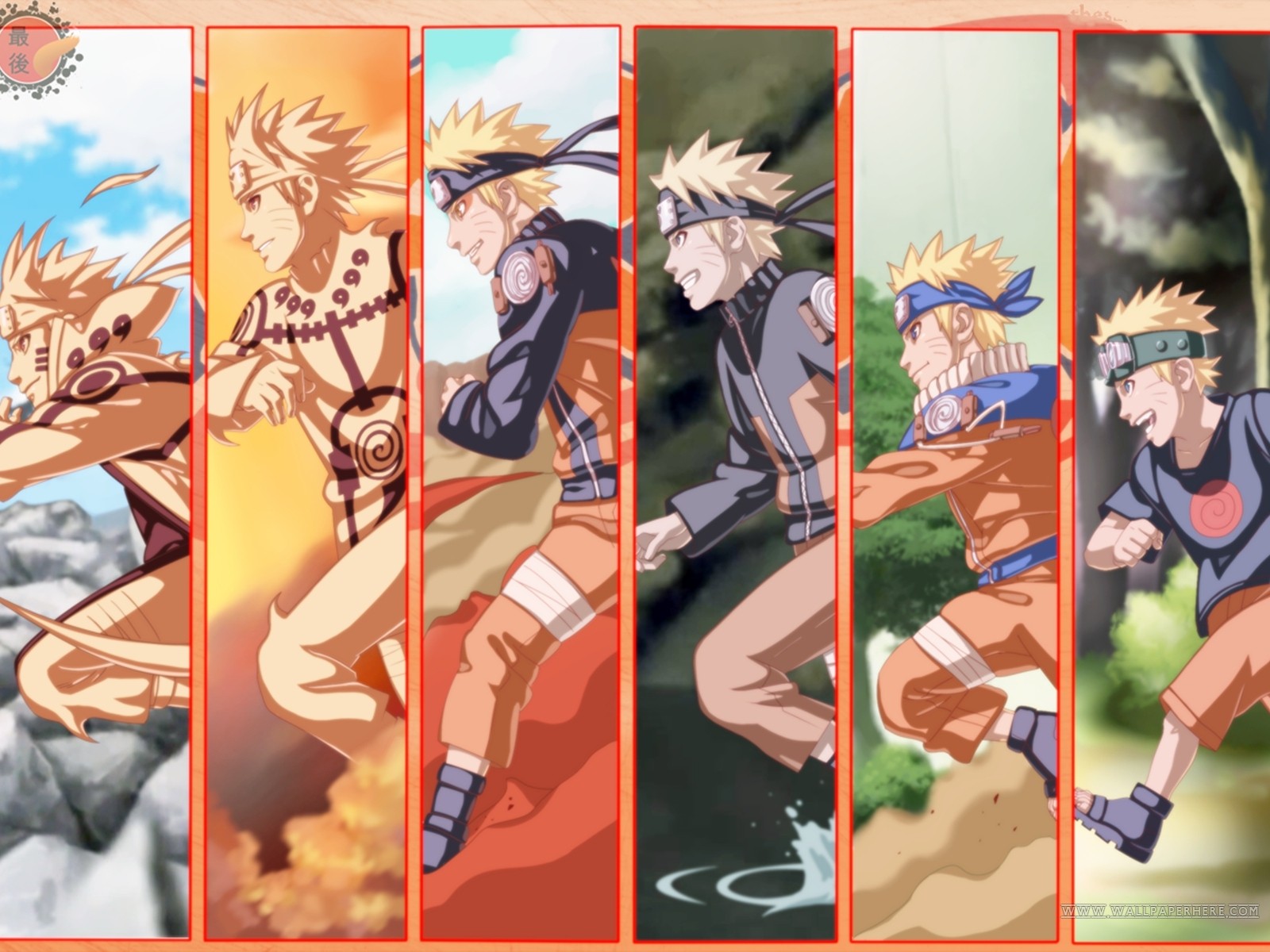 Wallpapers Manga Naruto Naruto Evolution 