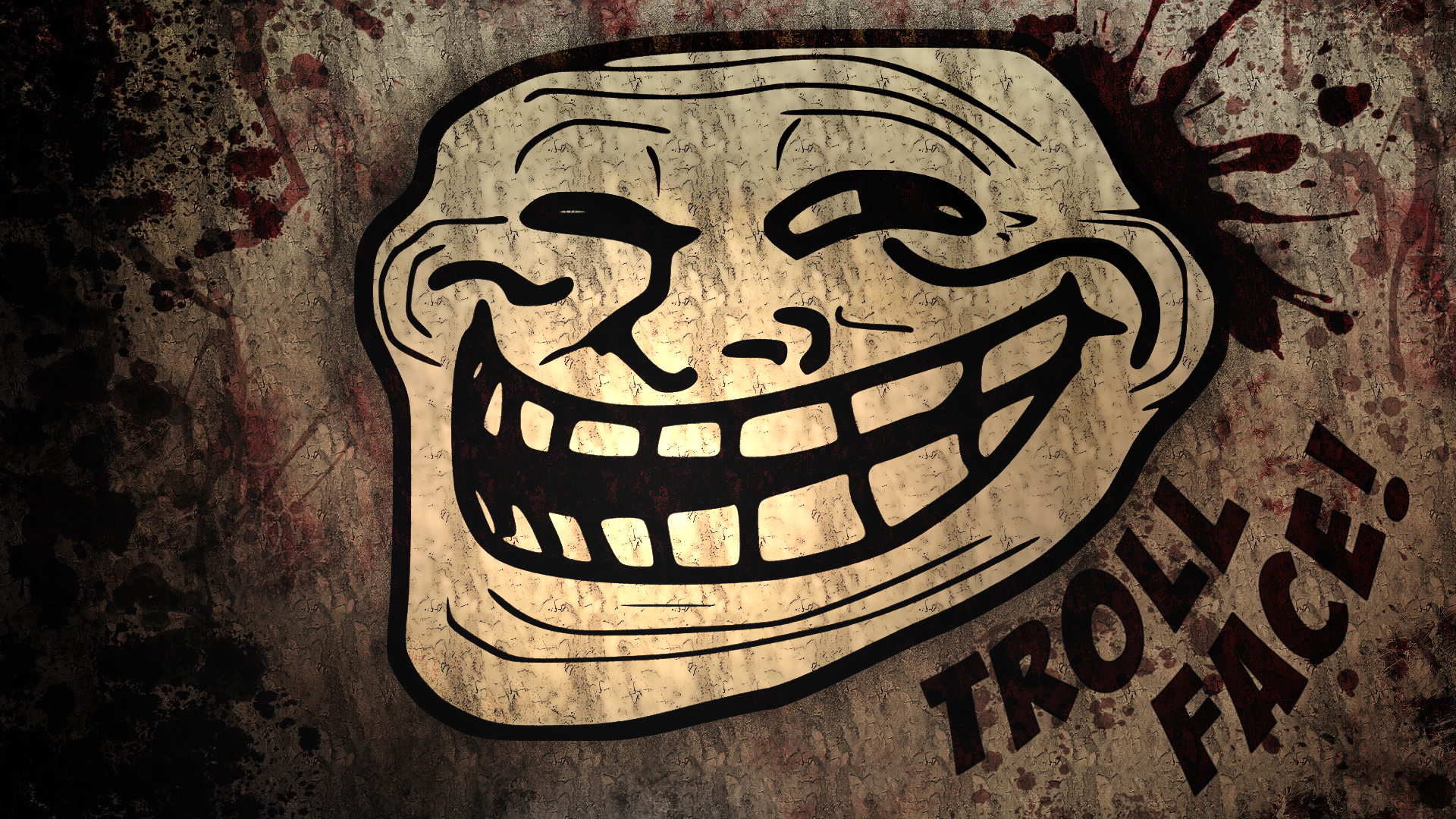 Fonds d'cran Humour Troll Face 