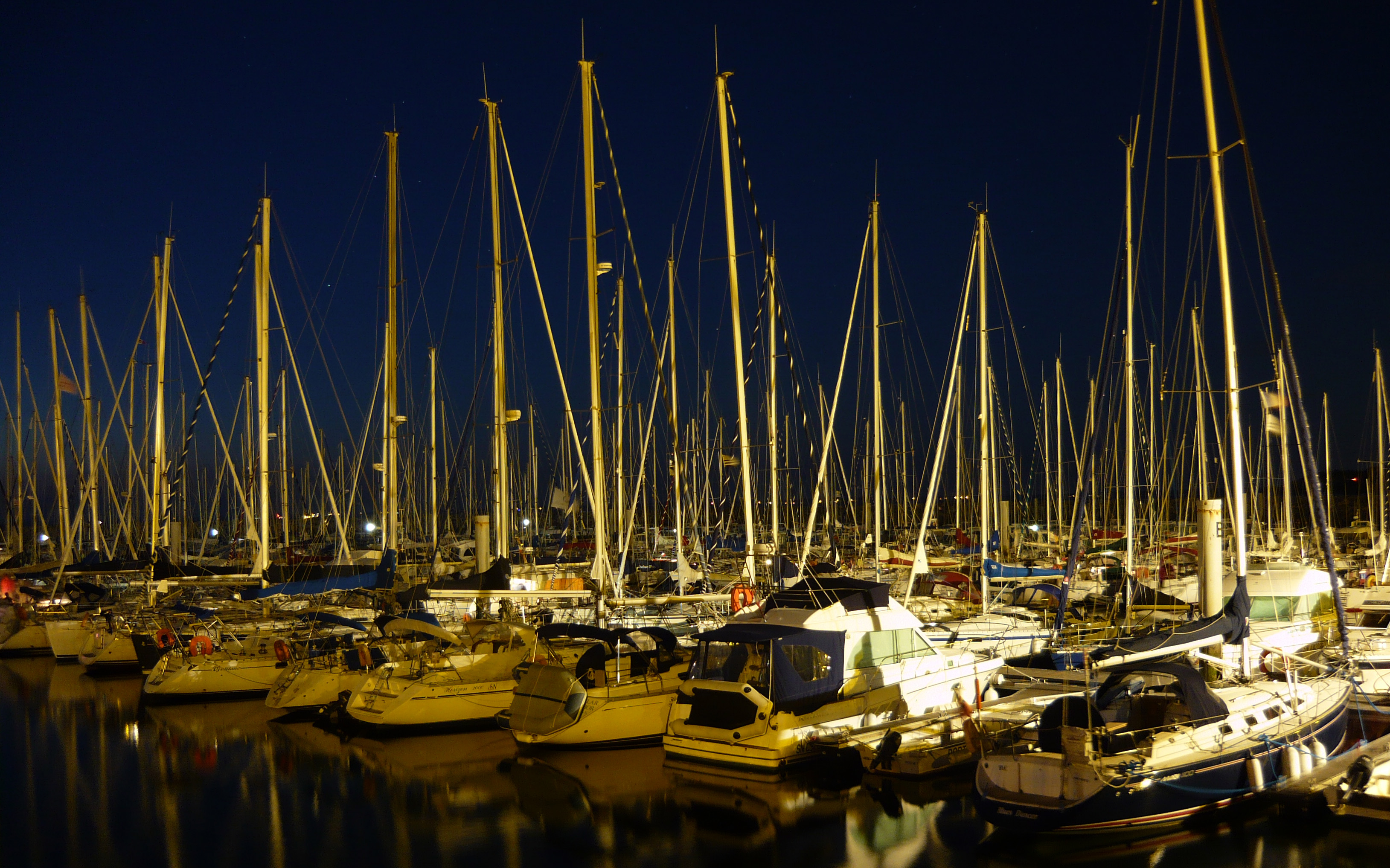 Fonds d'cran Bateaux Ports Crépuscule sur le port de Piriac-sur-mer