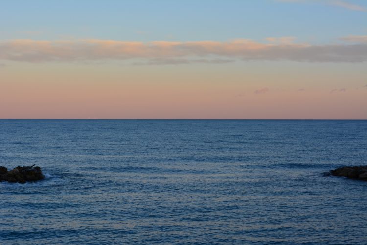 Fonds d'cran Nature Mers - Ocans - Plages Couch de soleil Mditerrane