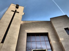  Voyages : Europe Eglise de Cergy Le haut.