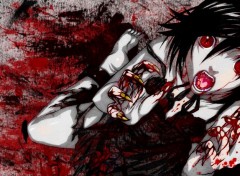  Manga bloody hands