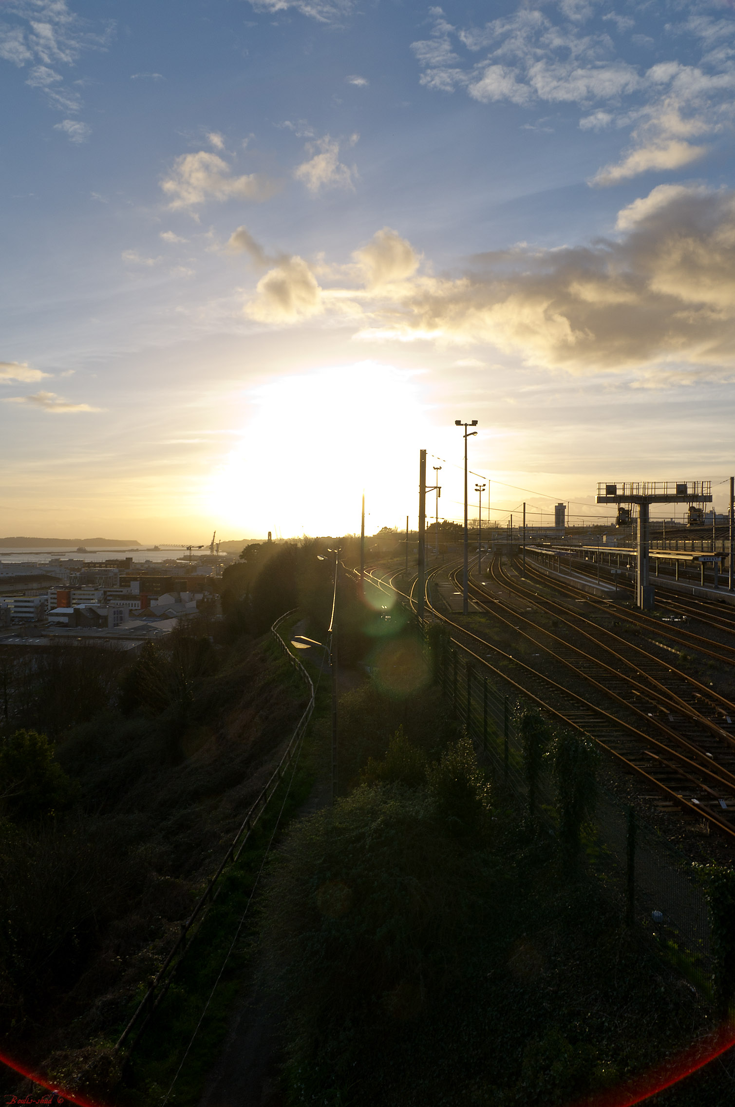 Fonds d'cran Constructions et architecture Gares - Rails Gare de Brest