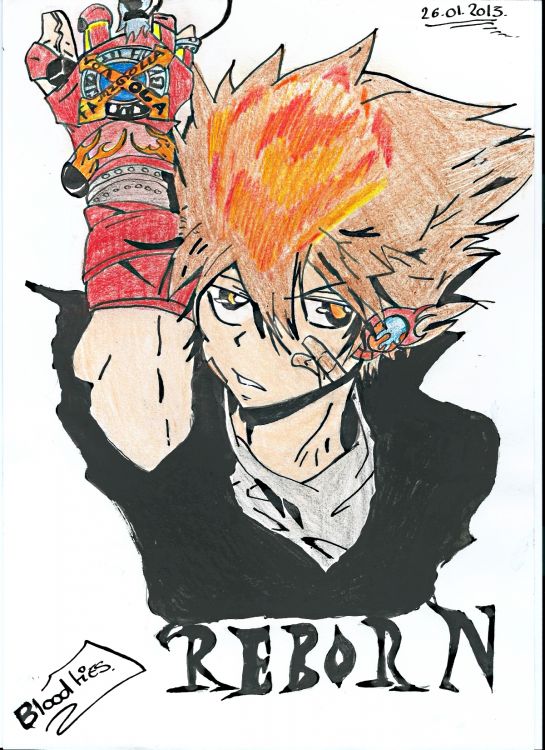 Fonds d'cran Art - Crayon Manga - Divers Reborn