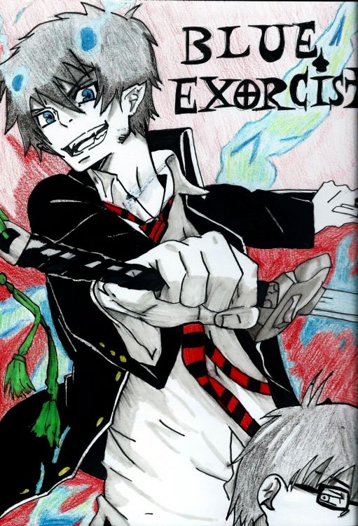 Wallpapers Art - Pencil Manga - Ao No Exorcist Rin Okumura et Yukio Okumura d' Ao No Exorcist [ Blue Exorcist ]