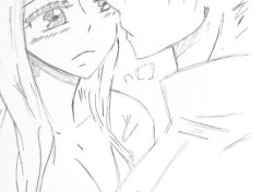  Art - Pencil Natsu et Lucy 